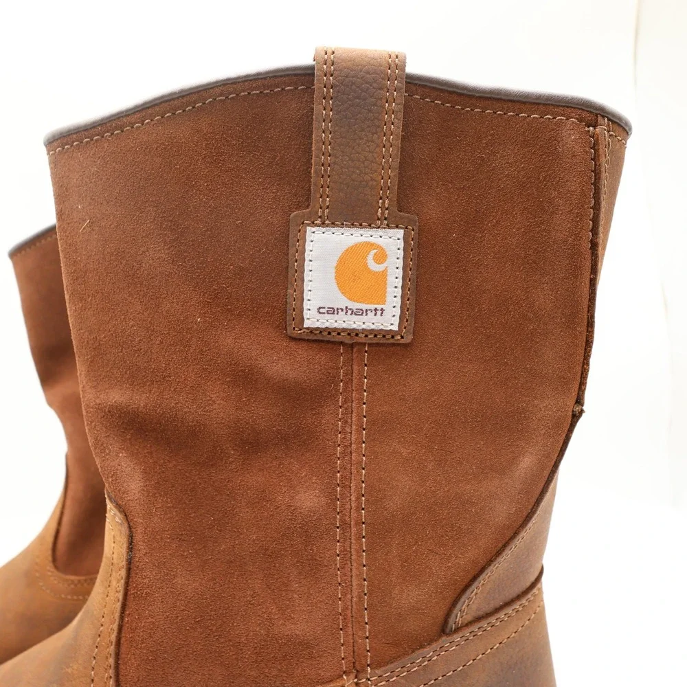 Carhartt Modern Work Boots Mens 13 M Brown Leather Safety Composite Toe NWT